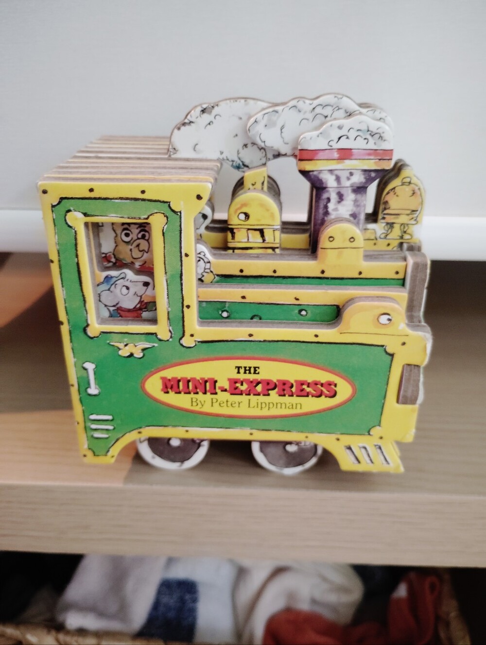 The Mini Express Chunky Board Book Peter Lippman EUC Htf